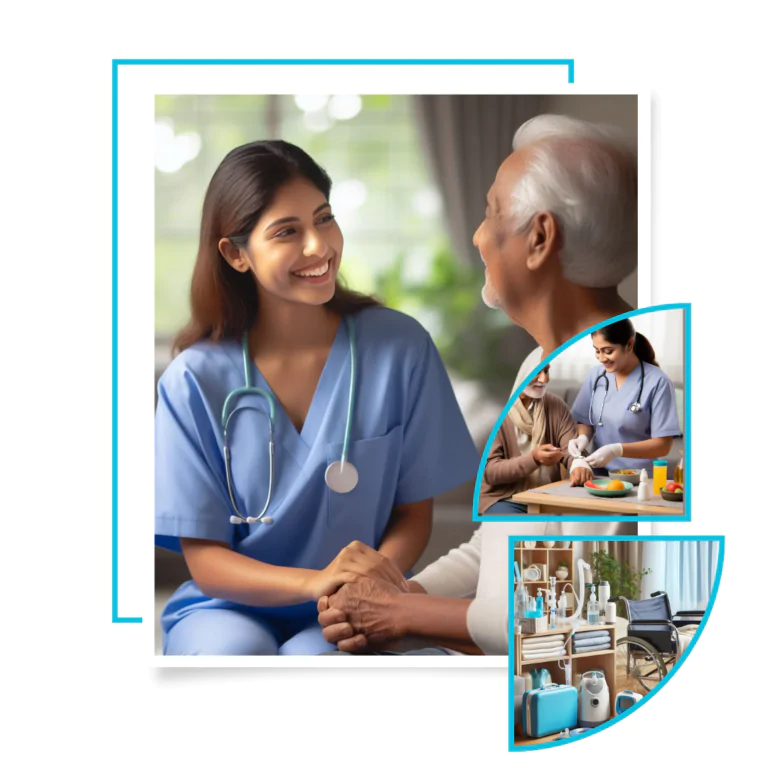 Ensure your loved one receives quality care and companionship at home with caretaker services from Care with Fair Healthcare in Gurgaon