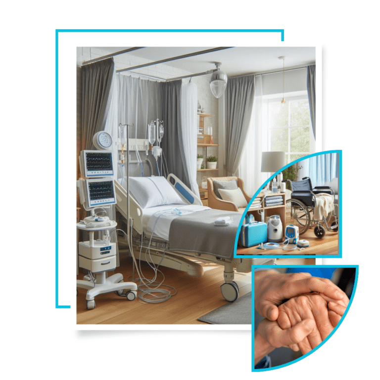 Advanced critical care services, including medical equipment and specialized nurses, delivered directly to your home in Gurgaon (Care with Fair Healthcare)