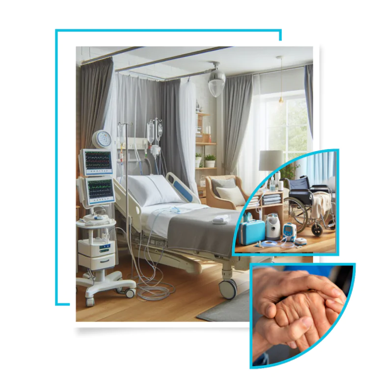Advanced critical care services, including medical equipment and specialized nurses, delivered directly to your home in Gurgaon (Care with Fair Healthcare)