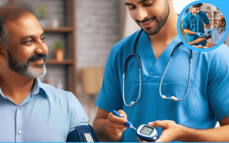Manage your diabetes effectively with personalized diabetic care services delivered conveniently to your home in Gurgaon (Care with Fair Healthcare)