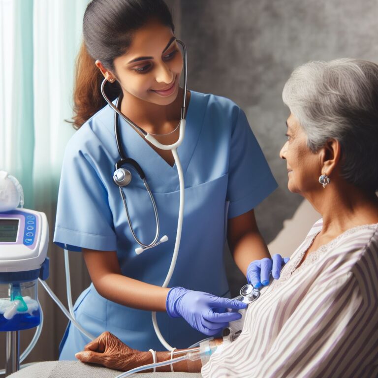 Caregivers providing companionship and personalized care services to elderly patients in Gurgaon (Care with Fair Healthcare)