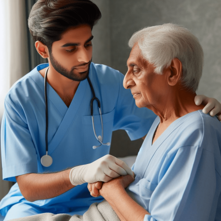 Compassionate Elder Care at Home: Care with Fair Healthcare in Gurgaon Learn more about our elder care services designed to meet the individual needs of your loved ones. We offer companionship, assistance with daily tasks, and a helping hand to ensure their safety and comfort at home.